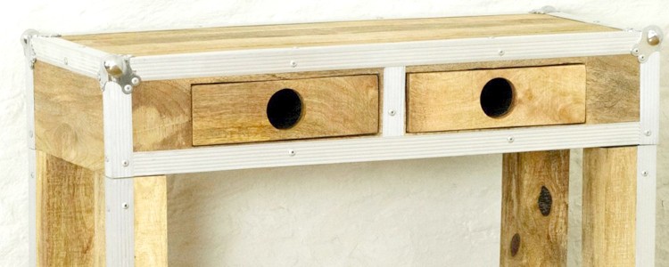 Reclaimed Wood Console Tables